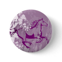 Mystic Garden Horse (Lt. Purple) buttons by dreamwhisper Mystic Garden Horse (Lt. Purple) buttons