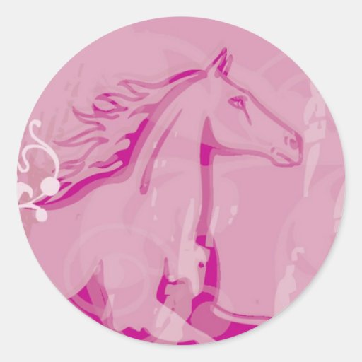 Mystic Garden Horse Stickers