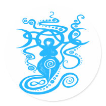 Mystic Goddess 2 stickers by BambiW Mystic Goddess 2 stickers