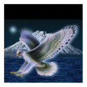 Mystic Hawk Poster posters by etchedinstone Mystic Hawk Poster posters