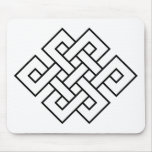 Mystic Knot - B&W 1 Mouse Pad