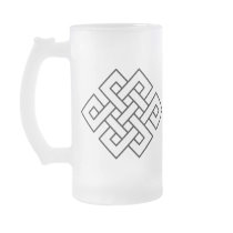 Mystic Knot - B&W 1 Mugs