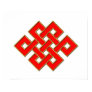 Mystic Knot - Red & Gold 1