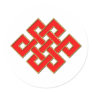 Mystic Knot - Red & Gold 1