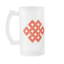 Mystic Knot - Red & Yellow Coffee Mugs