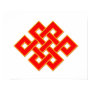 Mystic Knot - Red & Yellow