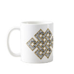 Mystic Knot - Silver & Gold 1 Coffee Mugs