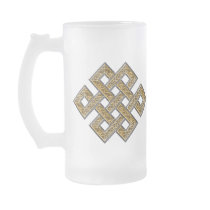 Mystic Knot - Silver & Gold 2 Coffee Mugs