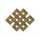 Mystic Knot - Silver & Gold 2 Print