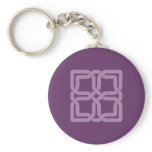 Mystic Lilac celtic knot Key Chain