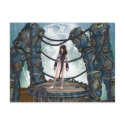 Mystic Maiden Gothic Fantasy Art Postcard by darkdreams Mystic Maiden Gothic Fantasy Art Postcard