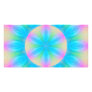 Mystic mandala symbol photo card