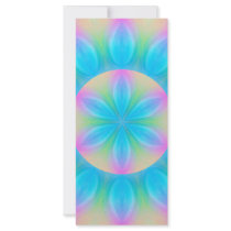 Mystic mandala symbol custom rack cards