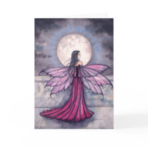Mystic Midnight Fairy Greeting Card