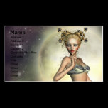 Mystic Moon Mermaid Business Card business cards