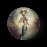 Mystic Moon Mermaid buttons