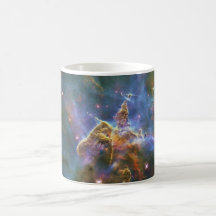 Mystic Mountain of Rising Gas in the Carina Nebula Mugs