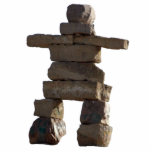 Mystic Native American Inuksuk 2 Sculpted Magnet Acrylic Cut Outs