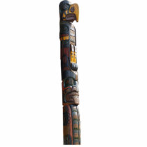 Mystic Native American Totem Pole Sculpted Gift photo sculptures