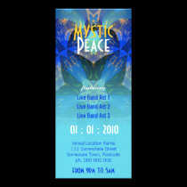 Mystic Peace Event Flyer rack cards