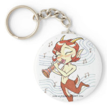 Mystic Reflections Pan Piper Keychain
