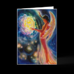 Mystic Rose Greeting Card