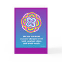 Mystic Rose Knot Card by DARLENE