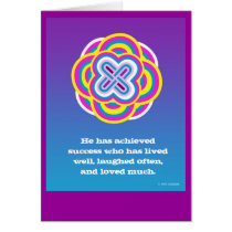 Mystic Rose Knot Card by DARLENE cards