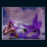 Mystic Siren Fantasy Mermaid Art postcards