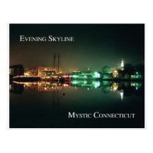 Mystic  Skyline Post Card