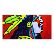 Mystic Warrior # 1 by Piliero Picture Card