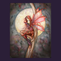 Mystical Autumn Fairy Poster posters