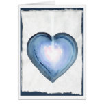 Mystical Blue Heart cards