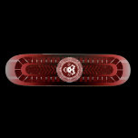 Mystical Board with Magical Circle and Skull skateboards