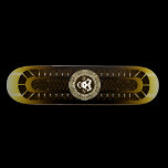 Mystical Board with Magical Circle and Skull skateboards