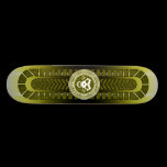 Mystical Board with Magical Circle and Skull skateboards