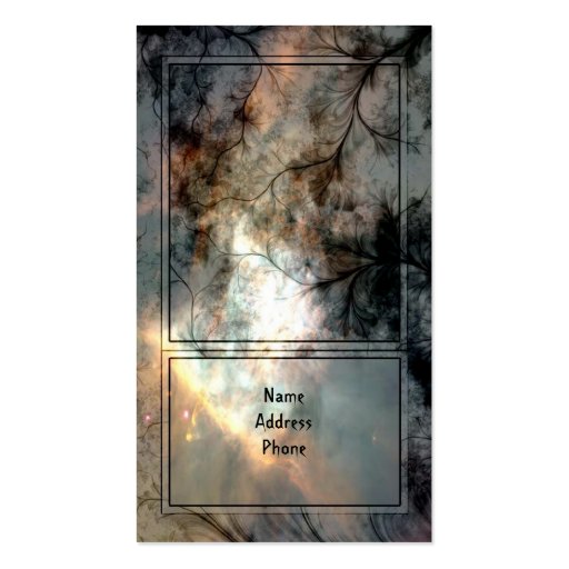 Mystical Business Card (front side)