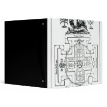 Mystical diagram of Solomon's Vinyl Binder