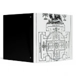 Mystical diagram of Solomon's Vinyl Binder