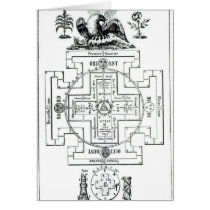 Mystical diagram of Solomon's Cards