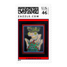 Mystical Frog Stamp