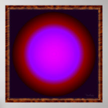 Mystical Glowing Ball Posters