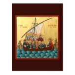 Mystical Icon of the Holy Church Prayer Card Post Cards