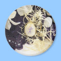 Mystical lucky fridge magnet