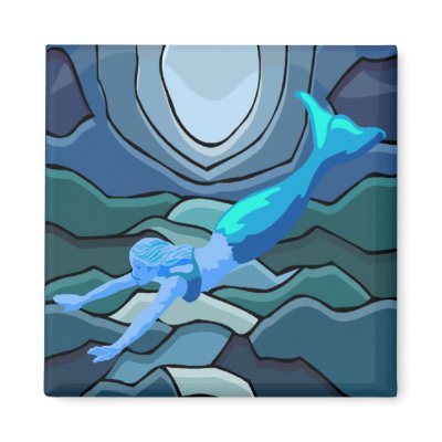 Mystical Mermaid Magnet by atteestude