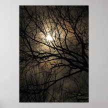 Mystical Moon Poster