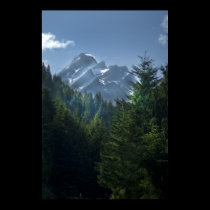 Mystical Mountain print posters