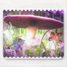 Mystical Mushroom Mousepad