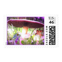 Mystical Mushroom Postage postage