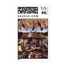 Mystical Nativity postage
